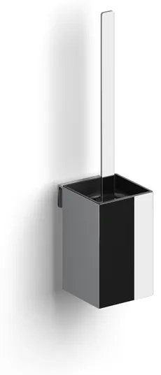 Clou Fold toiletborstelgarnituur - 35.5cm hoog - wandmodel - chroom CL/09.04041.29