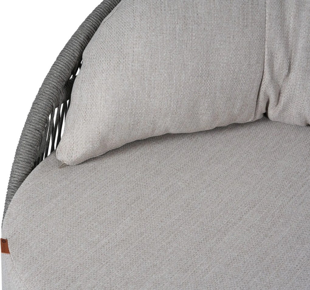 Hoek loungeset 3 personen Rope Zand/Beige  Santika Furniture Santika