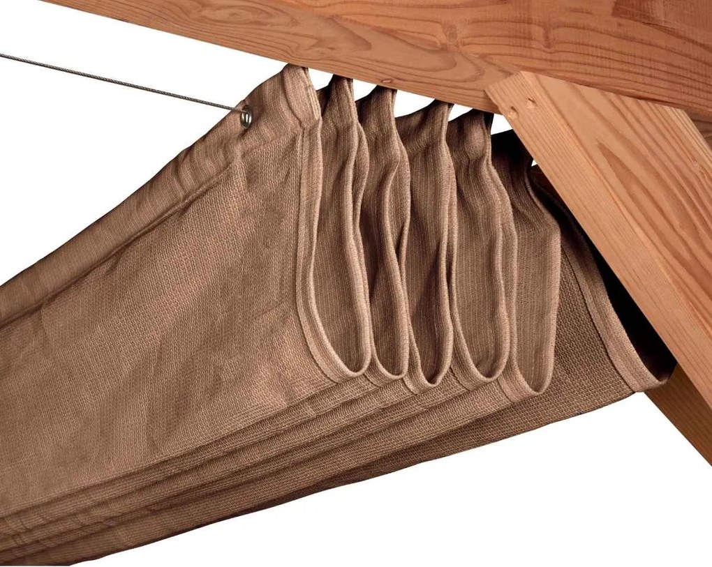 Platinum Harmonica schaduwdoek - 290 x 400 cm - Zand