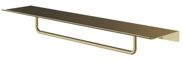 Hotbath &MORE Handdoek Rek - 40cm - voor planchet serie - Geborsteld messing PVD SHA04BBP