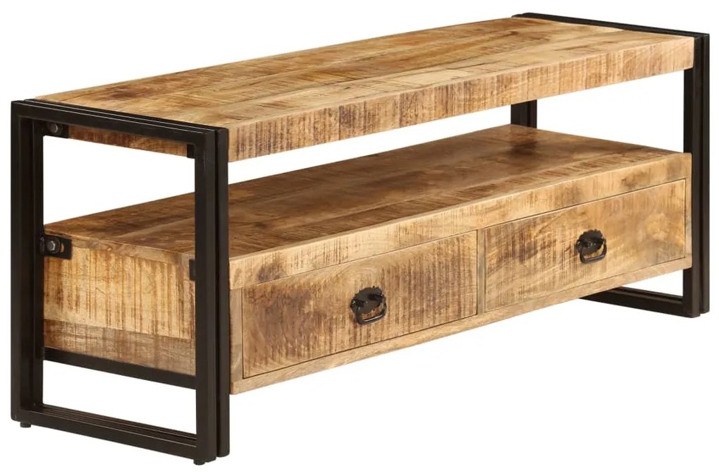 vidaXL Tv-meubel 120x35x45 cm massief mangohout