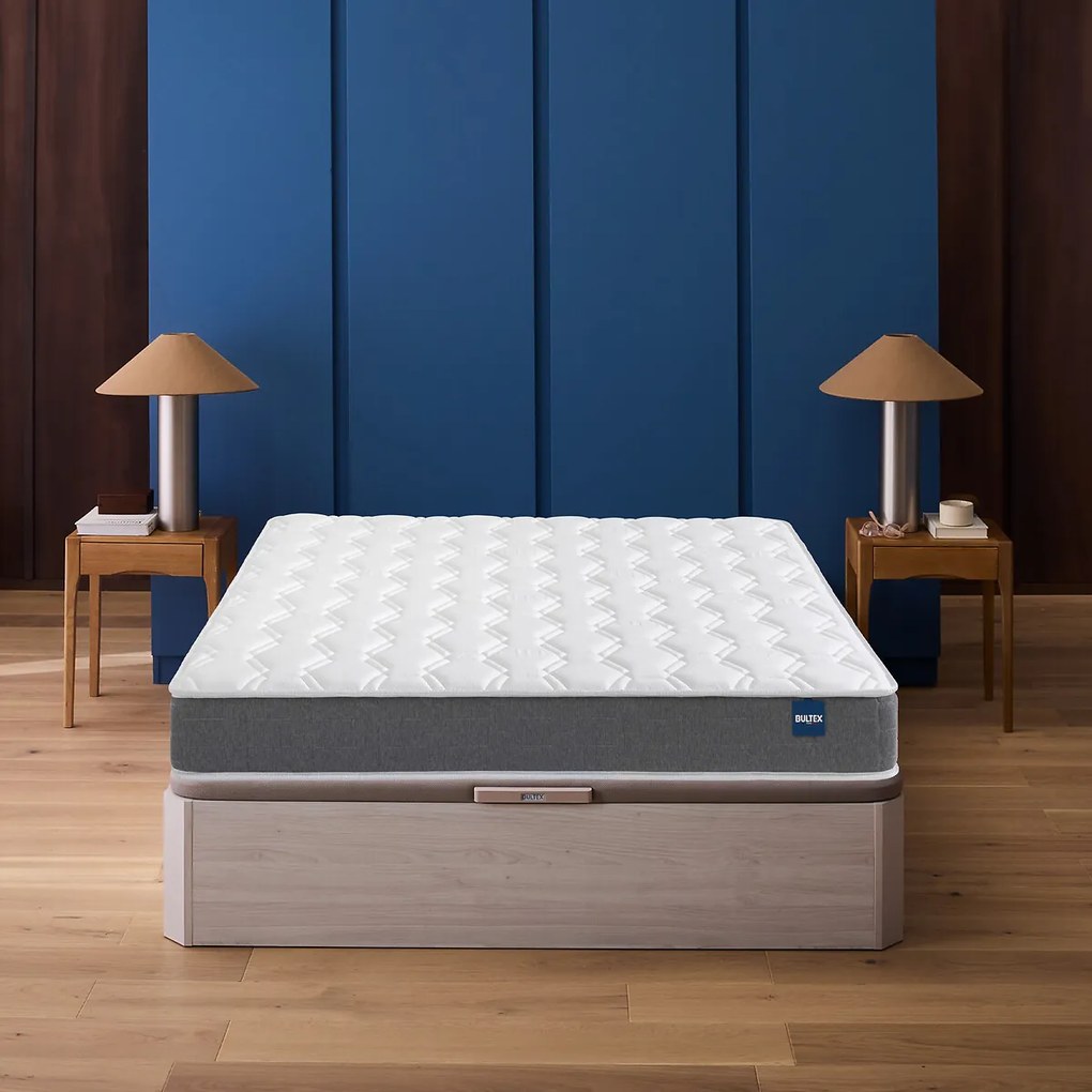 Set van BULTEX®-schuimmatras en bedbodem met opbergruimte, Space Up