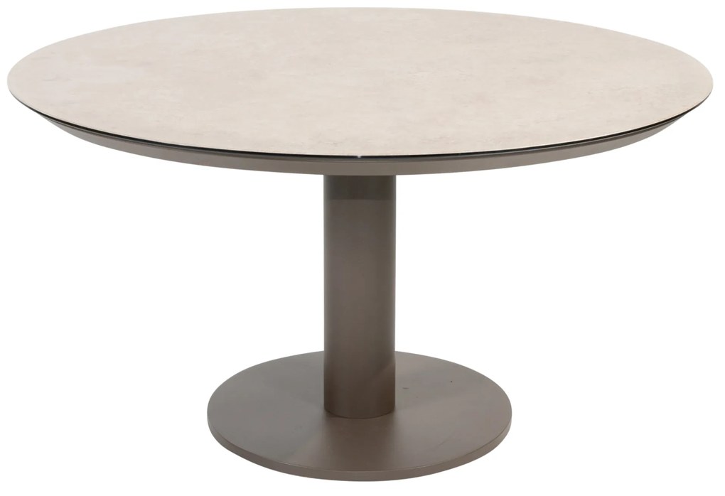 Sarah low dining tuintafel 130xH69 cm printed ceramic terre Taste 4SO