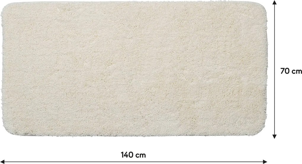 Sealskin Angora Badmat 140x70 cm Off-white
