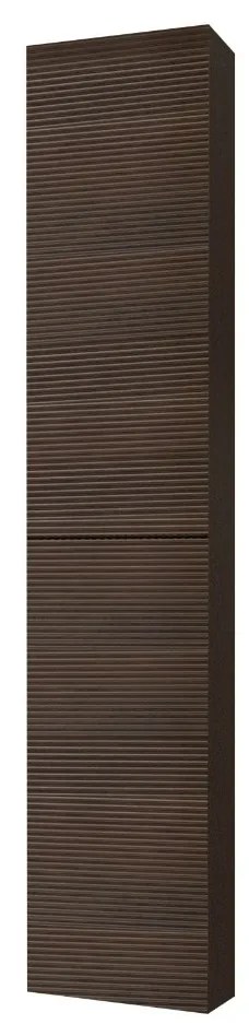 SaniGoods Lucille kolomkast donker walnoot 35x35x160cm