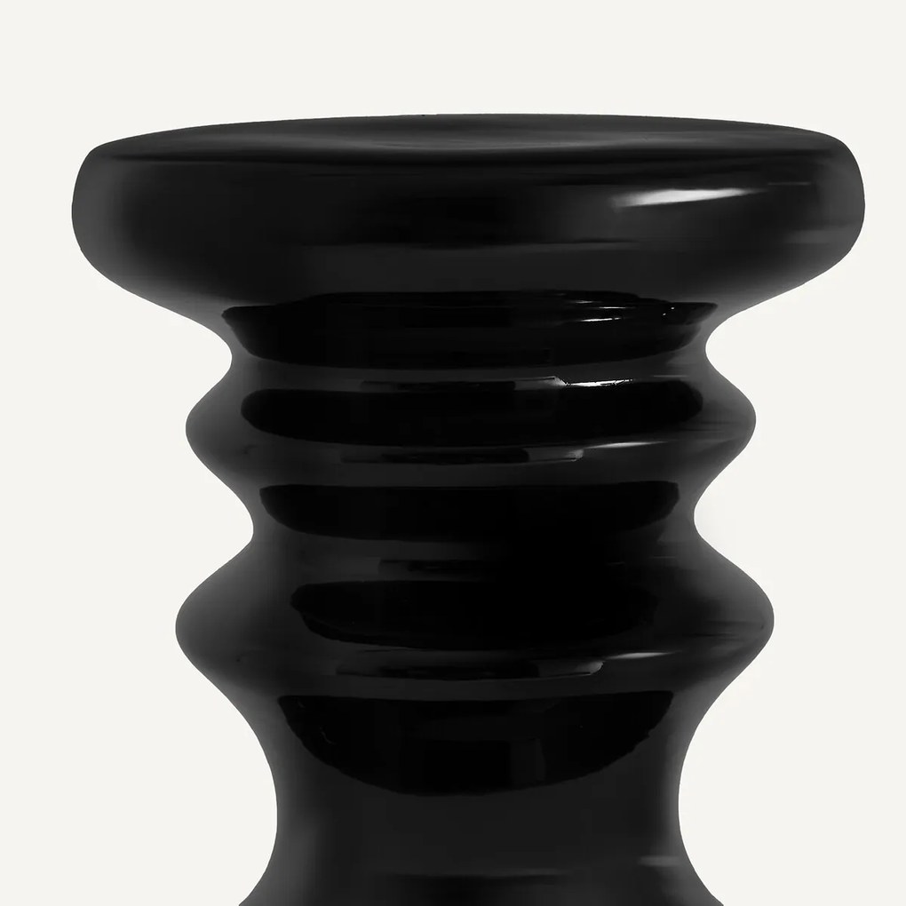 Bijzettafel in geglazuurd keramiek, Lulla