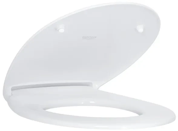 GROHE Bau closetzitting met deksel met softclose met quick release wit ...