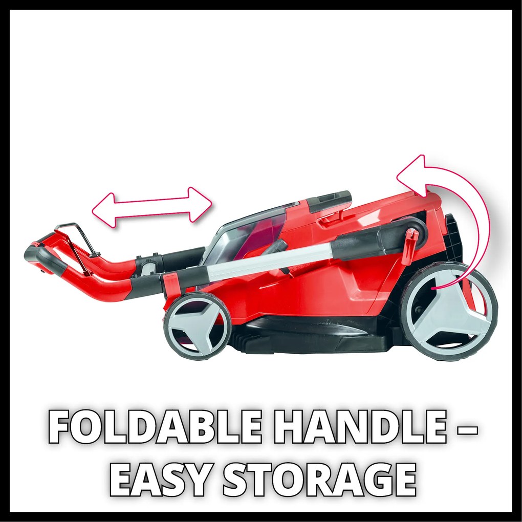 Einhell RASARRO 36/42 Li BL Kit (2x5,2Ah) Accu grasmaaier