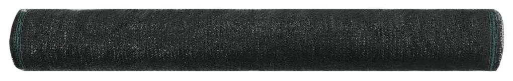 vidaXL Tennisscherm 2x50 m HDPE zwart