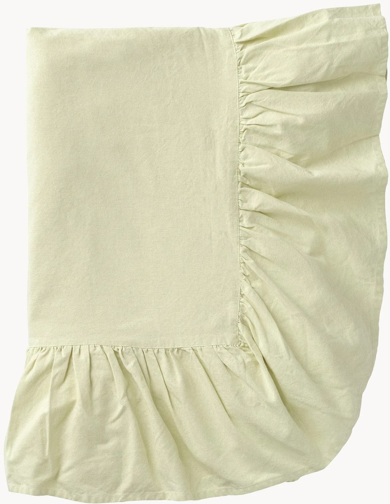 Katoenen tafelkleed Lovisa met ruches