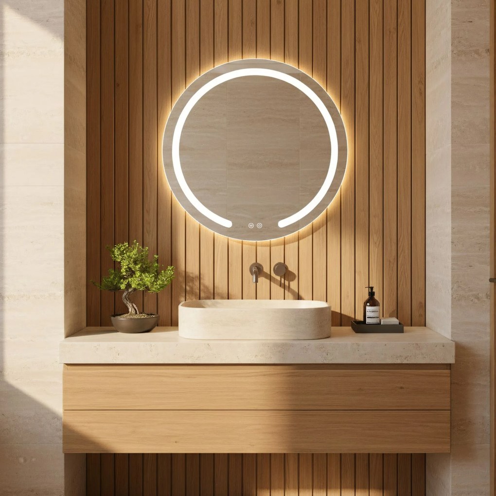 LED Spiegel 50cm Modern