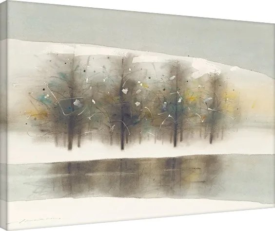 Print op canvas Law Wai Hin - Reflections, (80 x 60 cm)