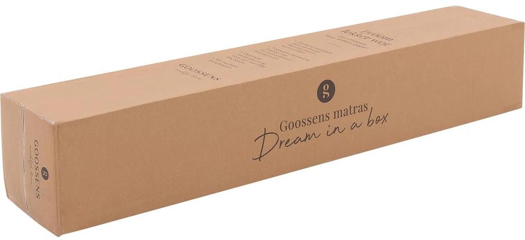 Goossens Matras Dream In A Box, 80 x 210 cm pocketvering