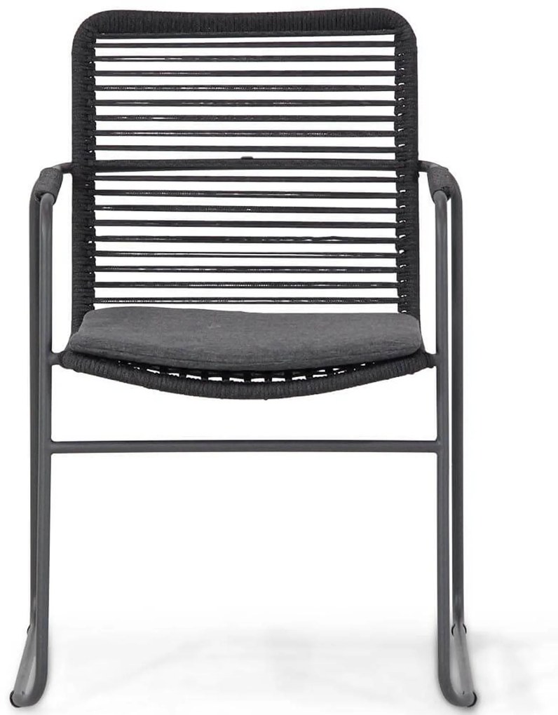 Tuinset 6 personen Rope Grijs 4 Seasons Outdoor Elba/Brighton