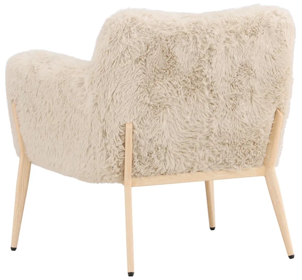 Fauteuil Met Zacht Imitatiebont