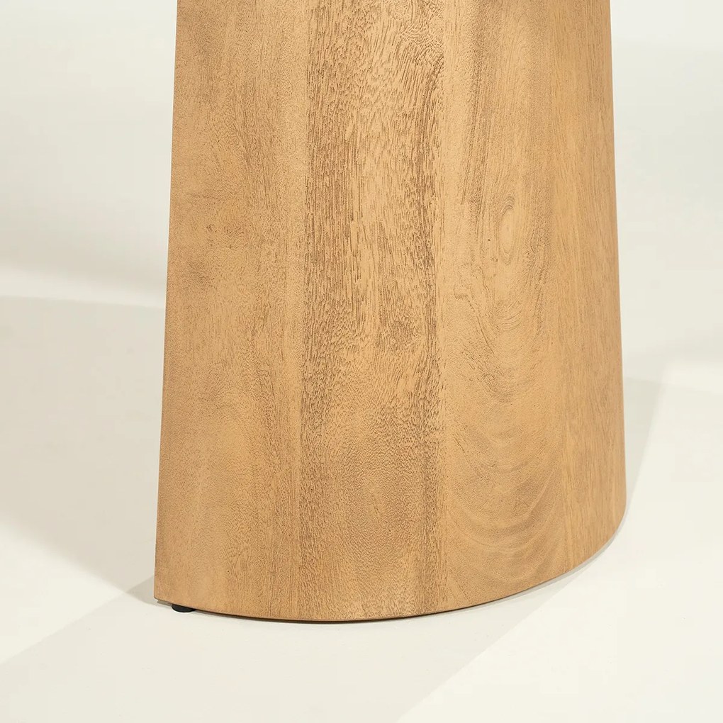 Eleonora Lune Eettafel Maanpoot Eiken 300cm - 300 X 105cm.