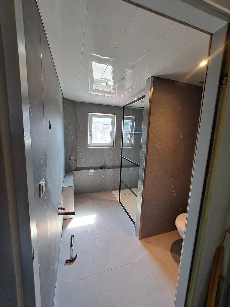 SPC Marmer Wandpaneel MAT Monreal 260x96x0.3cm | Badkamer Wandpanelen