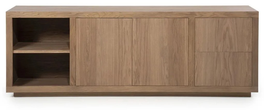 Eleonora Helsinki Modern Dressoir Lichtbruin Eiken - 200x42x70cm.