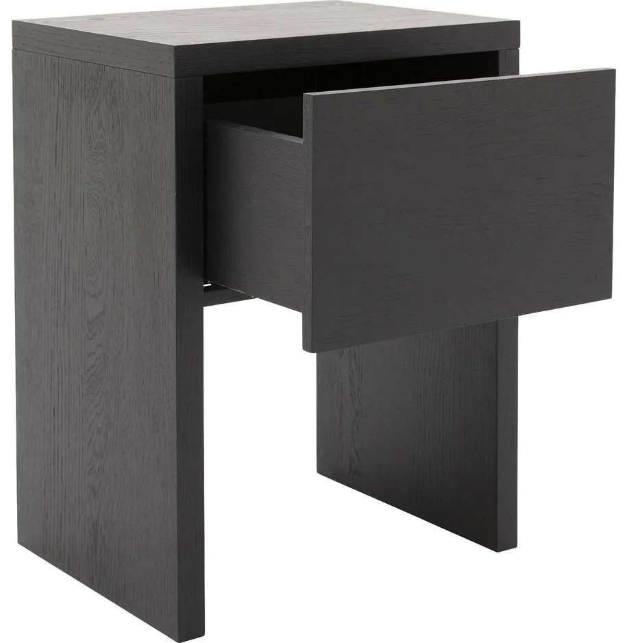 Goossens Nachtkastje Barcelona, 1 lade 60 cm h