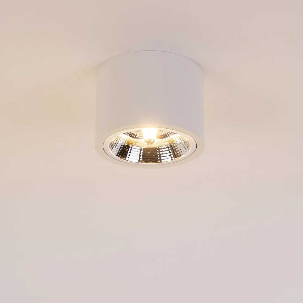 Moderne opbouwspot wit GU10 111mm - Expert