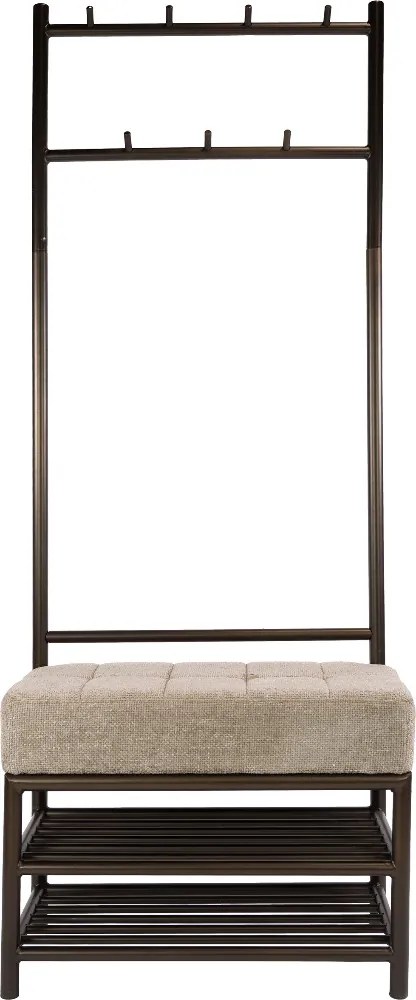 Garderobebank Met Met Haken En Opslag