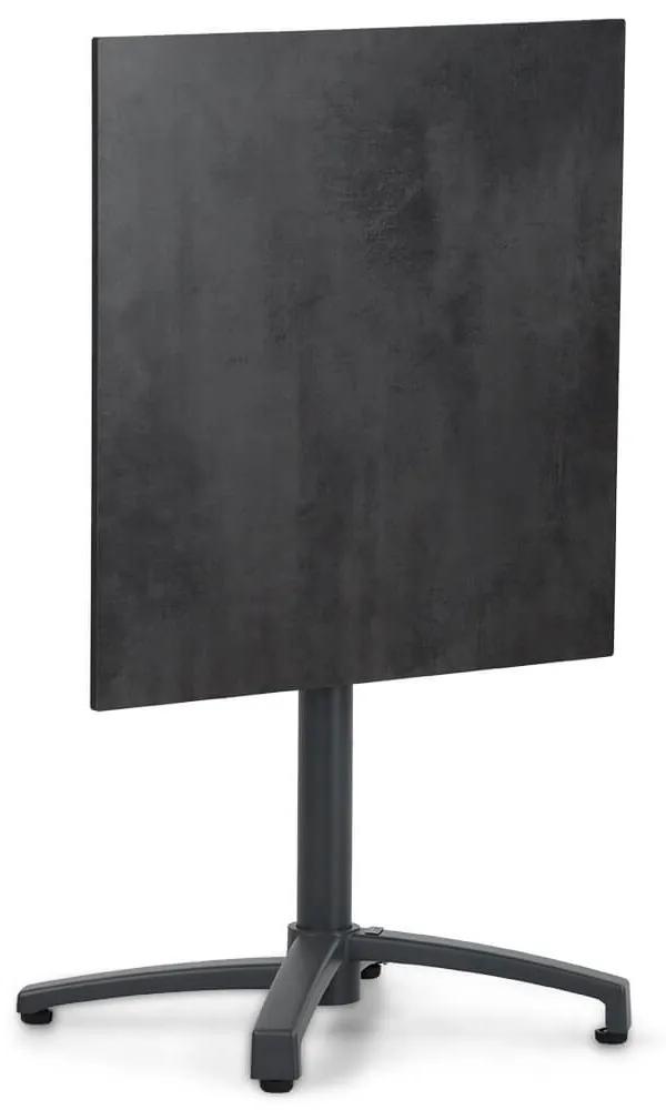 Dining Tuintafel   inklapbaar 70 x 70 cm Aluminium Grijs  Marano