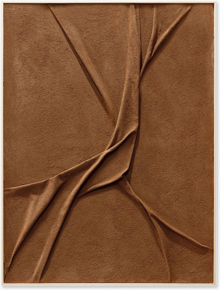 Handgeschilderde canvasprint Leather