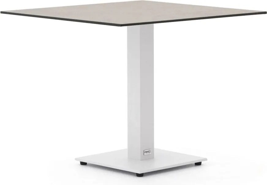 Tuin eettafel Forza  | Vierkant  | Tuintafel Kunststof | 80x80cm | 2 personen | Kees Smit Tuinmeubelen