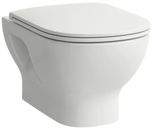 Laufen Lua toiletset 45x55x39cm zonder spoelrand zonder antikalkbehandeling Keramiek Wit h8660810000001