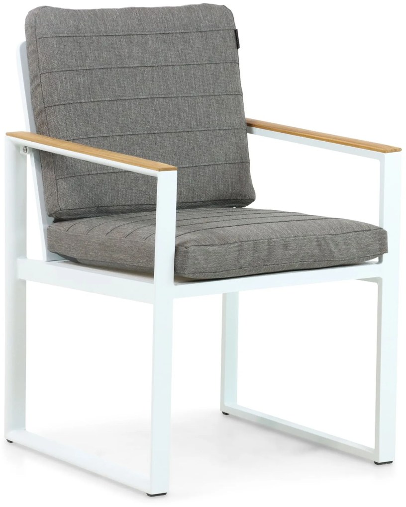 Tuinstoel Aluminium Wit Lifestyle Garden Furniture Faro