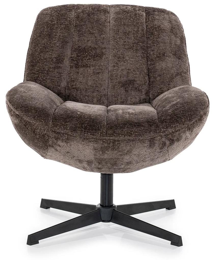 By-Boo Derby Draaibare Fauteuil Bruin
