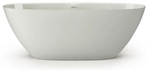 Zeza Element Vrijstaand Bad - 175x76x60cm - solid surface - glans groen SW1208807