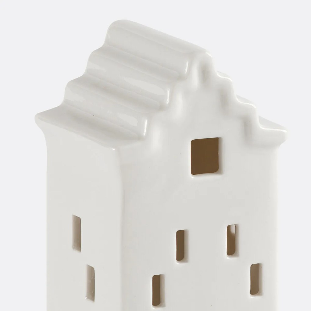 Set van 2 huisjes van keramiek, CASPAR