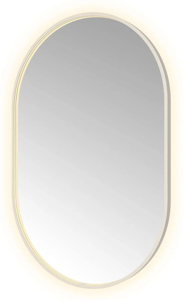 Hotbath &More Oval spiegel ovaal 80x120cm RVS