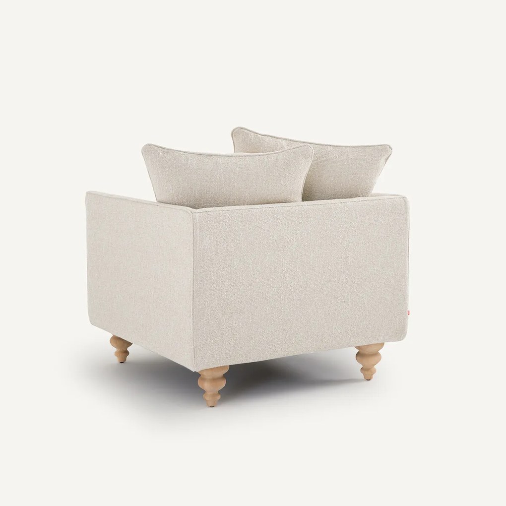 Fauteuil in bouclette, Lazare