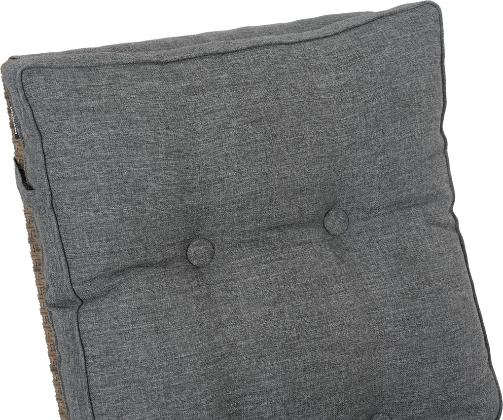 Bistroset   Wicker Taupe Domani Furniture Relaxa