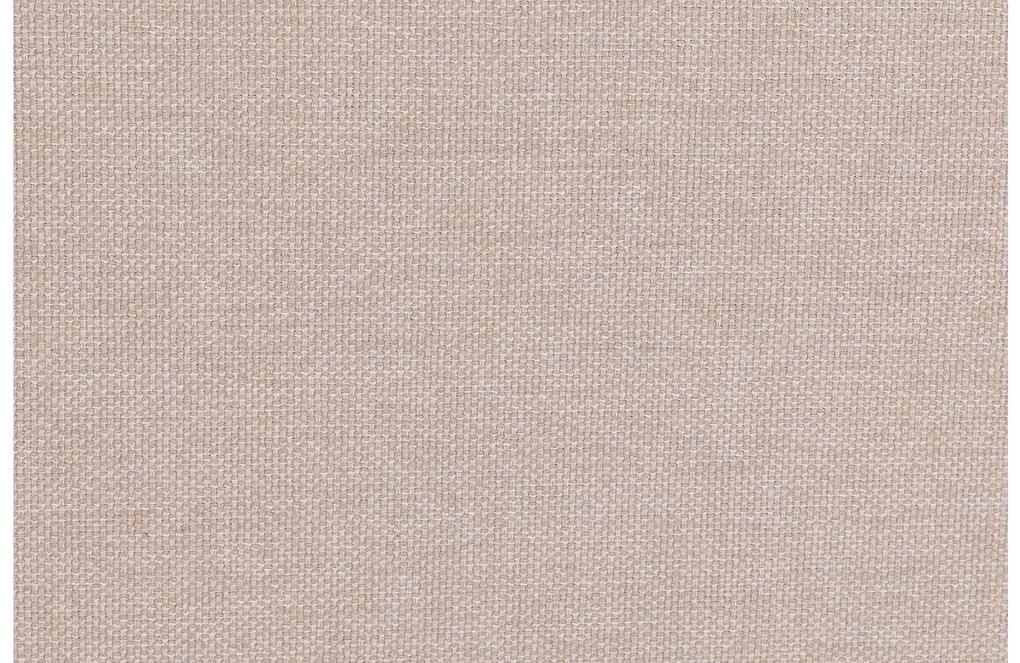 Goossens Bank Lucca wit, stof, 3-zits, stijlvol landelijk met ligelement rechts