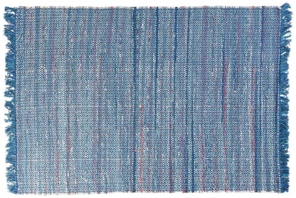 Vloerkleed blauw 160 x 230 cm BESNI Beliani