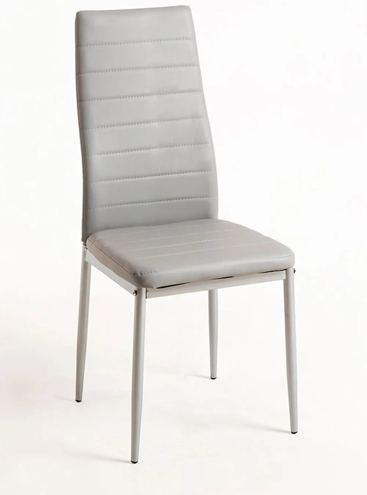 Pak 4 Lauter Kunstlederen Stoelen