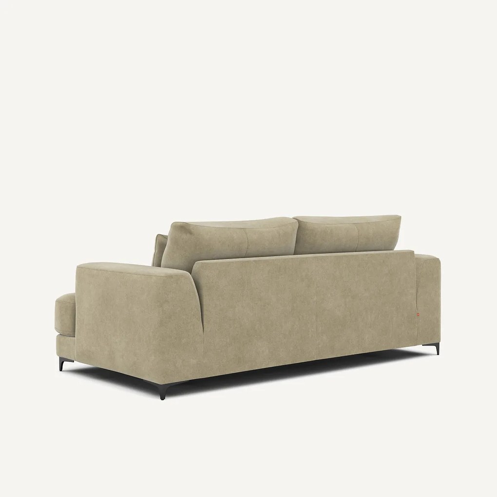 3-zits slaapbank van stonewashed fluweel, Marsile