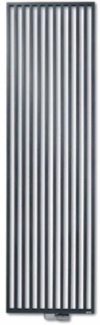 Vasco Arche VV designradiator verticaal 1800x470mm 1050W - aansluiting 1188 antraciet (M301) 117047180lb3300