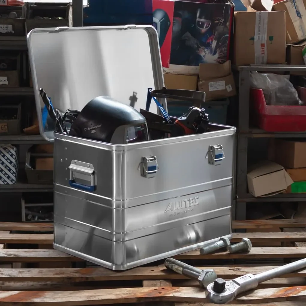 ALUTEC Opbergbox COMFORT 48 L aluminium
