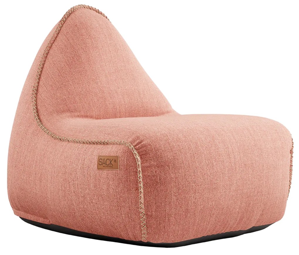 Cobana Lounge Stoel & Pouf Outdoor - Rose