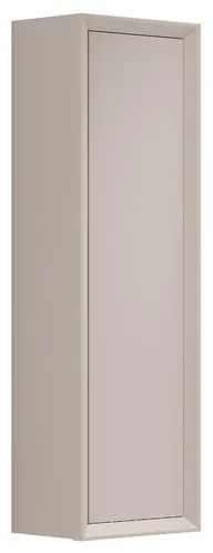 Adema Prime Core Hoge Kast - 120x34.5x27cm - 1 deur - MDF - mat cotton (beige) SW1219716