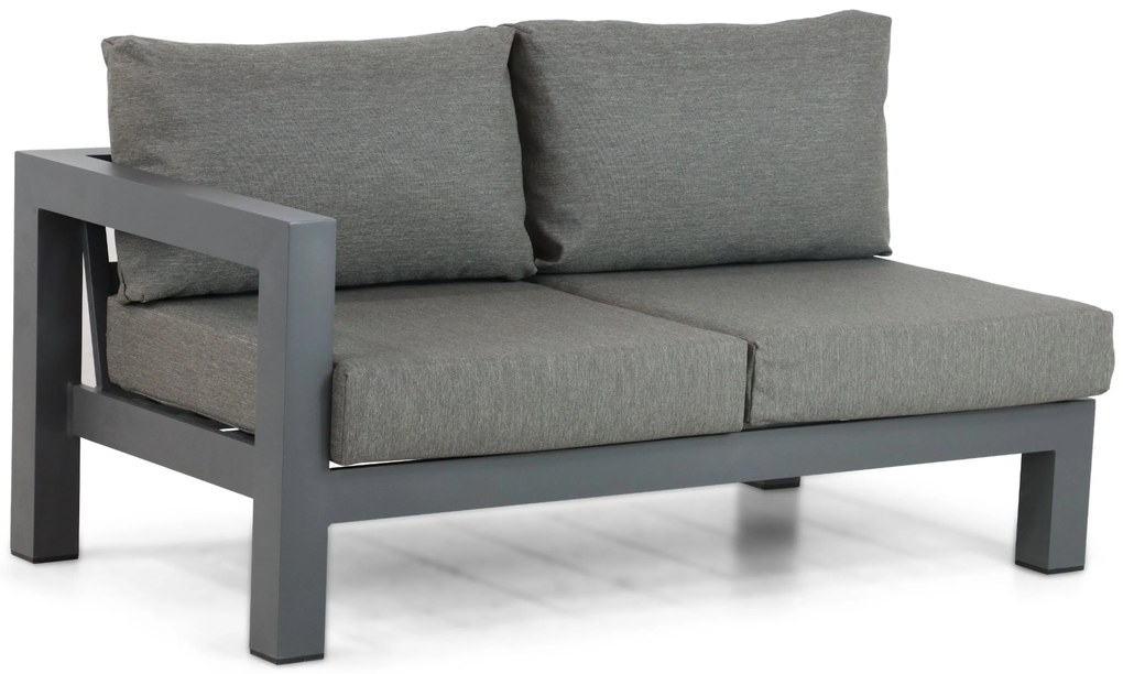 Hoek loungeset 5 personen Aluminium Grijs Lifestyle Garden Furniture Luca