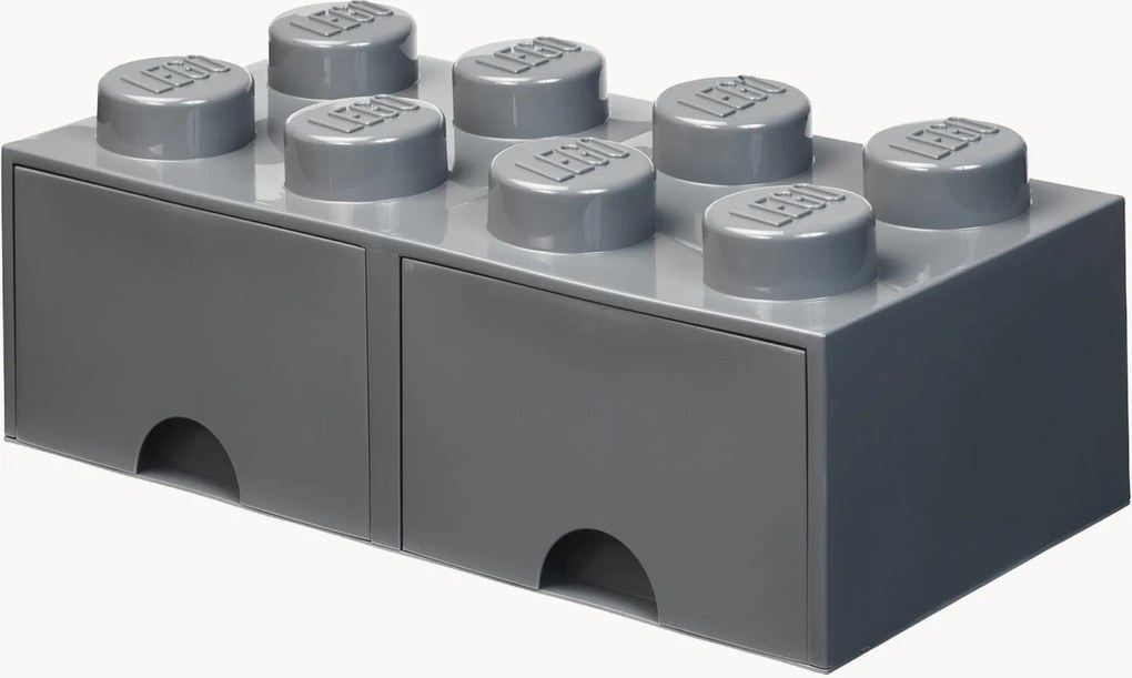 LEGO opbergdoos Brick met 8 knoppen