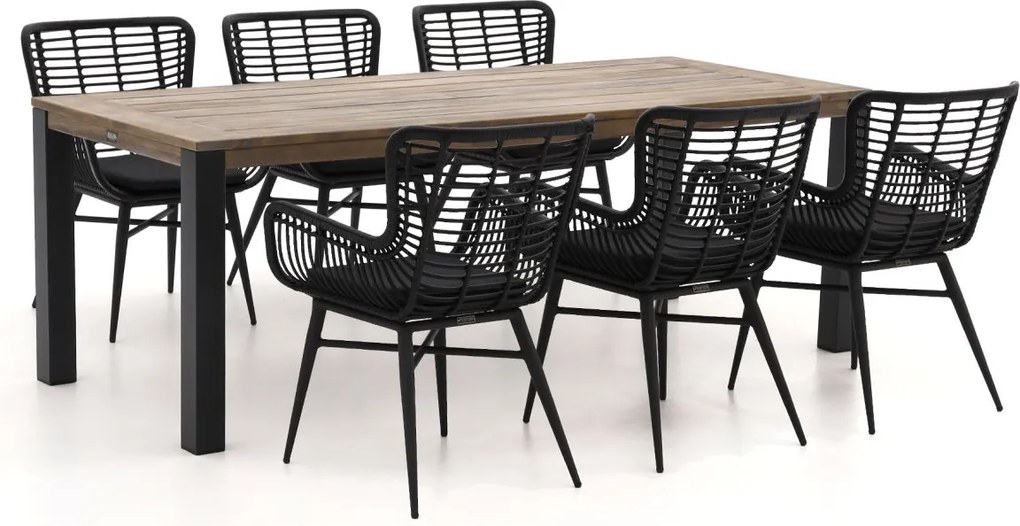 Diningset Intenso  | 6 personen | Tuinset teakhout | 7-delig | Kees Smit Tuinmeubelen