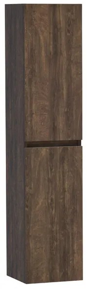 BRAUER Joy badkamerkast - 160x35x35cm - 2 deuren - greeploos - links- of rechtsdraaiend - Grove HK-JY160GR