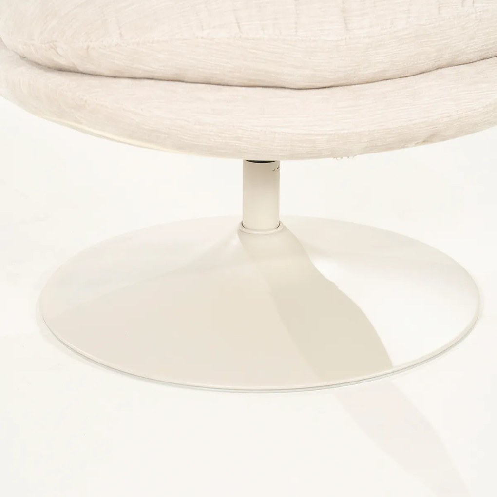 Draaibaar Fauteuil Beige
