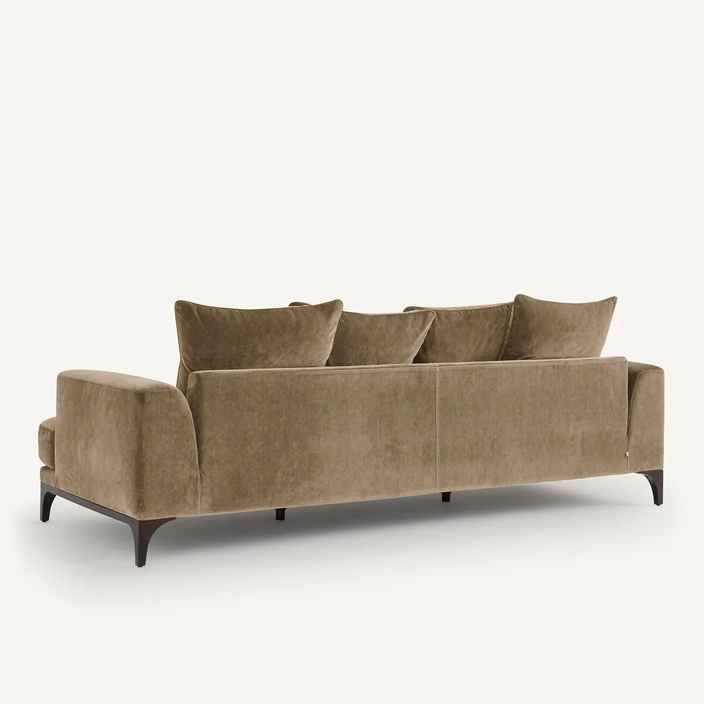 Bank, 3- of 4-zits, fluweel, ARMENTO